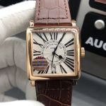AJ Factory  Franck Muller Master Square Roman Marks Dial 36mm Quartz Watch